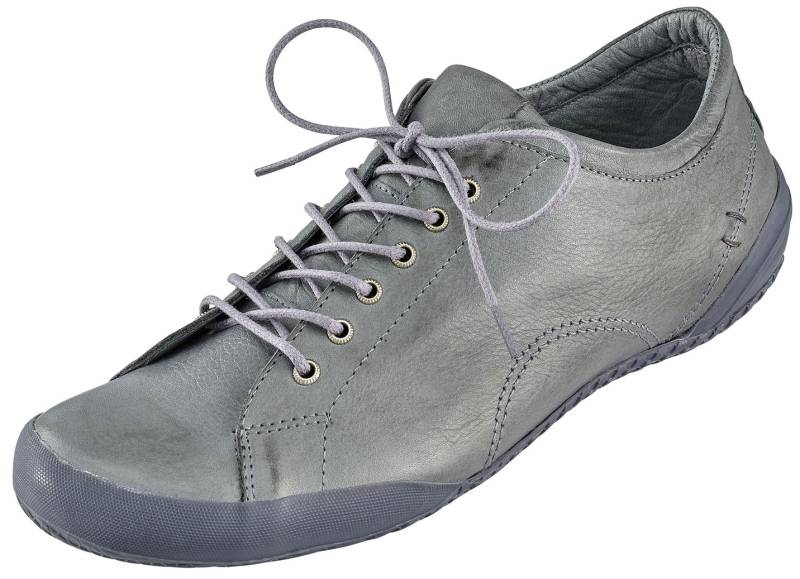 Andrea Conti, klassische Damen-Schnürschuhe, mit herausnehmbarem Lederfußbett, Grafit, Größe 38 von Andrea Conti