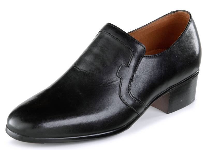 GINO GALANTE, elegante Herren-Slipper, mit Gummizug, Schwarz, Größe 41 von GINO GALANTE