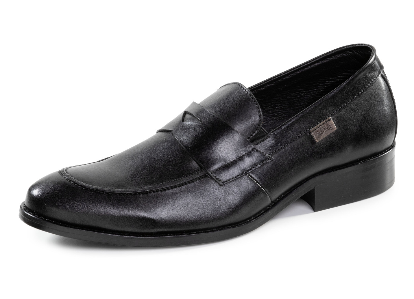 GINO GALANTE, elegante Herren-Slipper, mit herausnehmbarem Fußbett, Schwarz, Größe 41 GINO GALANTE, elegante Herren-Slipper, mit herausnehmbarem Fußbett, Schwarz, Größe 41 von GINO GALANTE