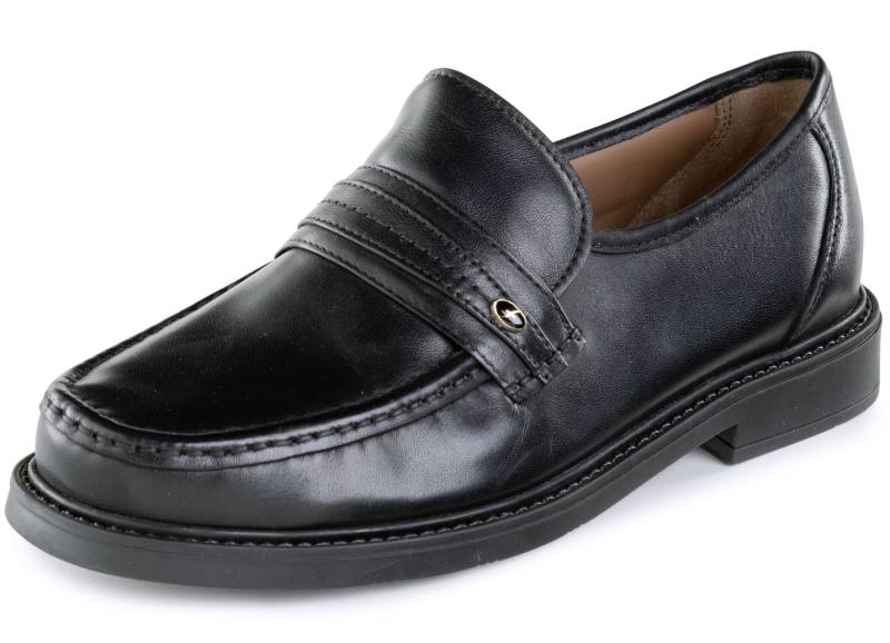 GINO GALANTE, schicke Herren-Slipper, mit Gummizug, Schwarz, Größe 41 von GINO GALANTE