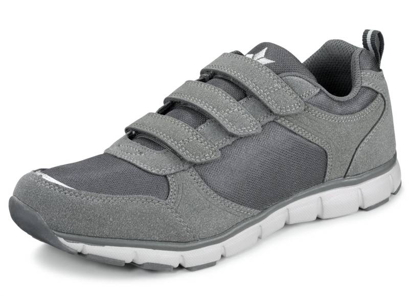Sportliche Herren-Slipper, mit herausnehmbarem Fußbett, Grau, Größe 40 von BADER