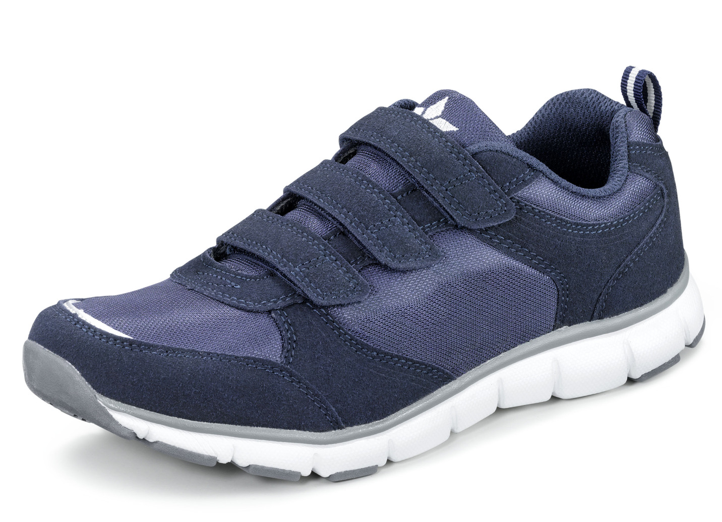 Sportliche Herren-Slipper, mit herausnehmbarem Fußbett, Marine, Größe 40 von BADER