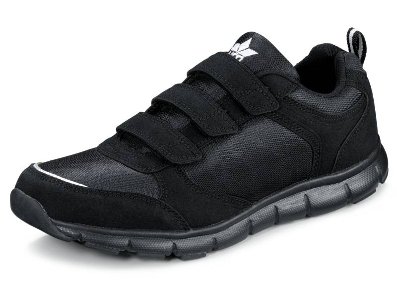 Sportliche Herren-Slipper, mit herausnehmbarem Fußbett, Schwarz, Größe 44 von BADER