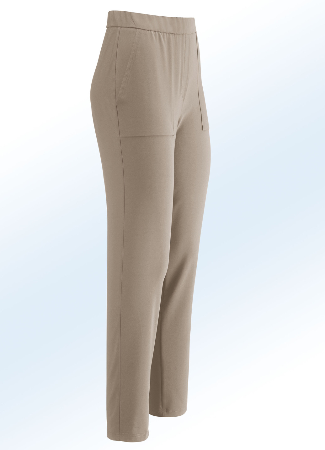 Sportive Hose in aktueller Knöchellänge, Beige, Größe 50 von BADER