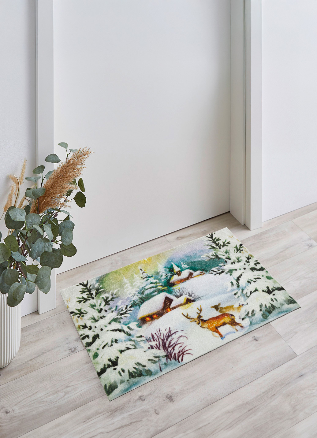 Stimmungsvolle Fußmatte, Bunt Stimmungsvolle Fußmatte, Bunt von BADER