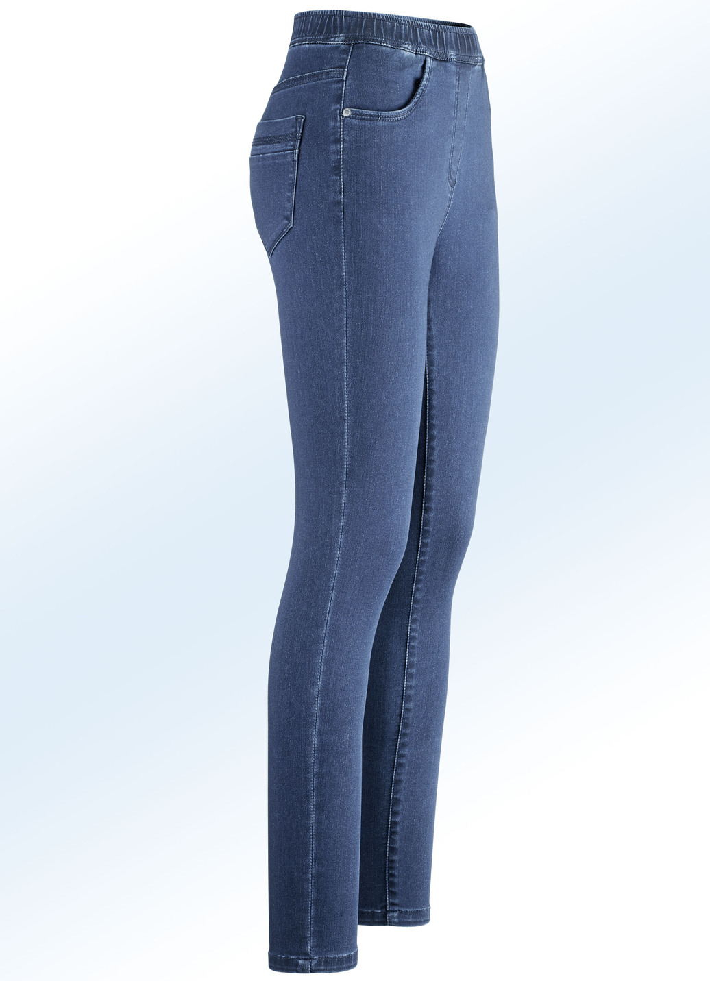 Super softe Jegging-Jeans, Jeansblau, Größe 34 von BADER