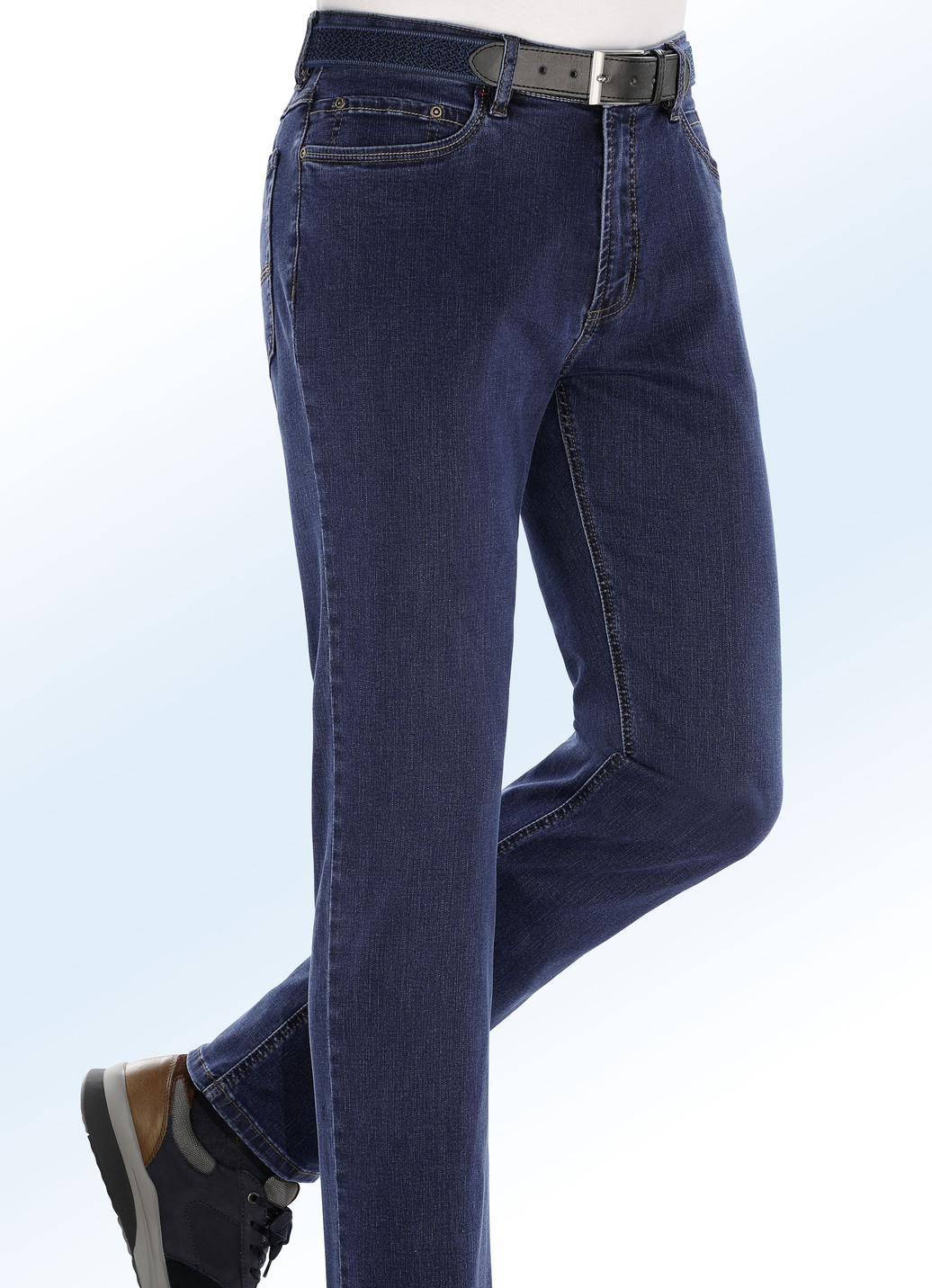 Superstretch-Jeans von „Suprax“ in 4 Farben, Dunkelblau, Größe 52 von Suprax