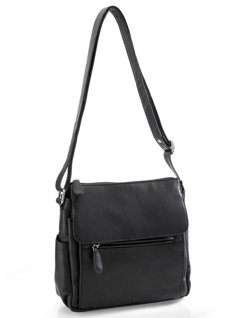 Laurina, Tasche, Damen, mit verstellbarem Umhängeriemen, Schwarz von LAURINA