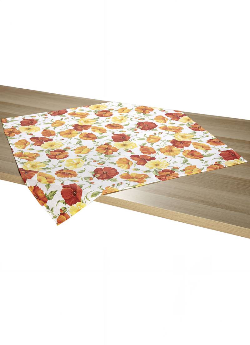 Tischdecke mit Fleckschutz-Ausrüstung, Größe 108 (Tischdecke, 80x 80 cm), Multicolor von BADER
