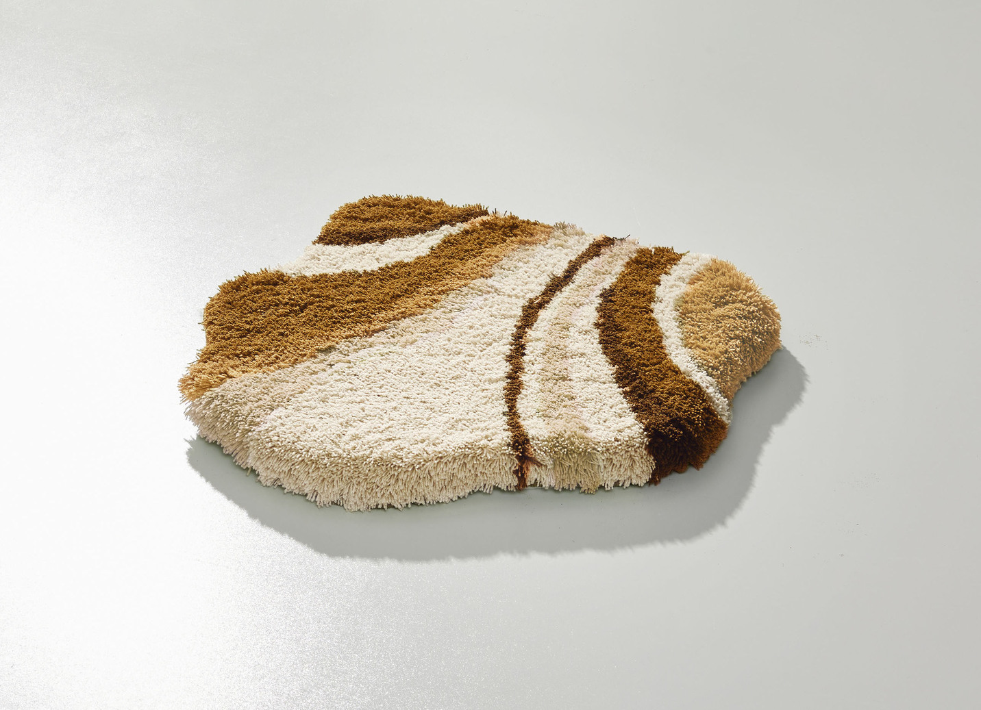 Tolle Badgarnitur in barfußweicher Qualität, Größe 109 (Hänge-WC-Vorleger, 50/ 50 cm), Creme von BADER