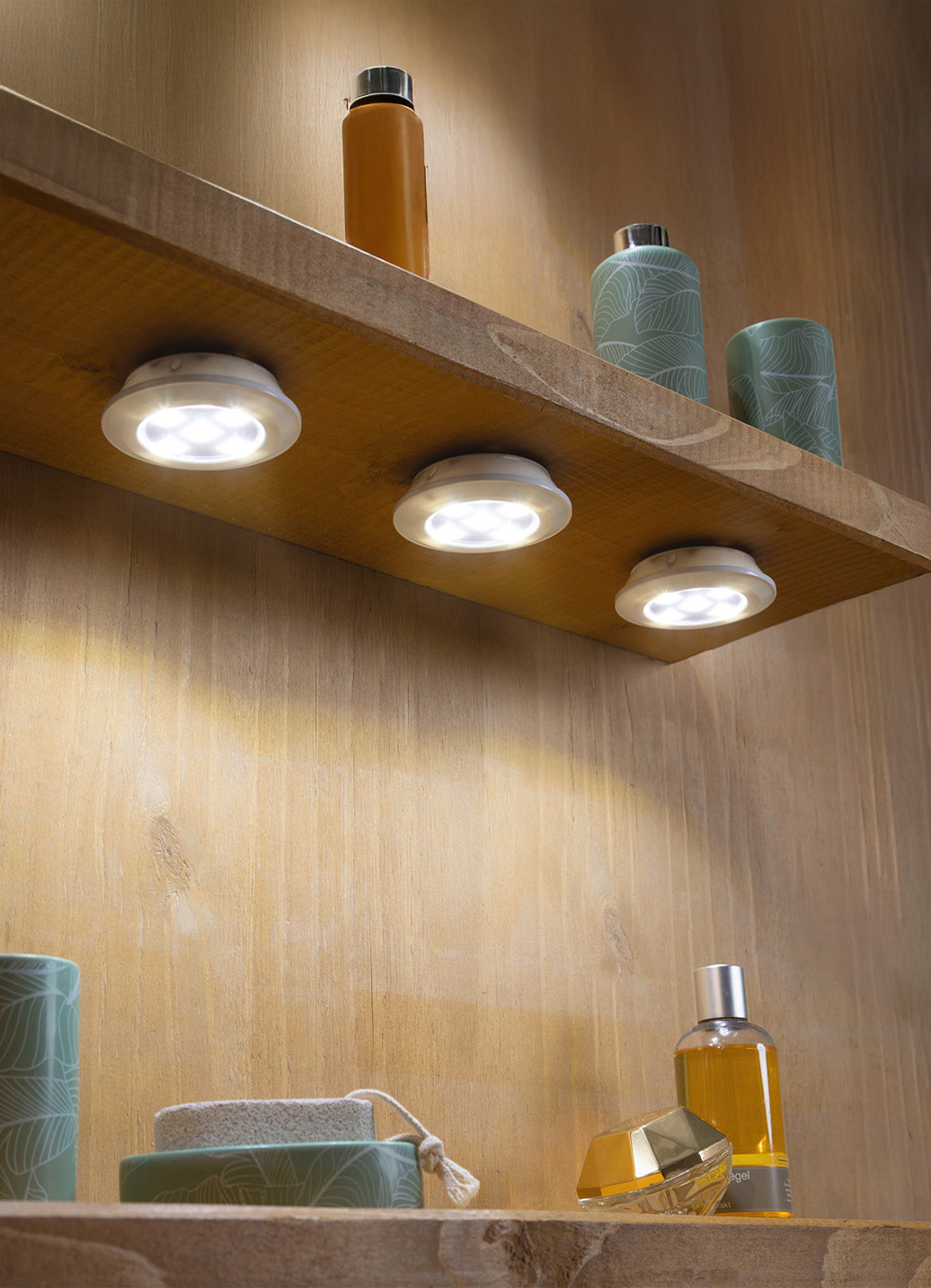 Universell einsetzbares LED-Lampen-Set, Weiss von BADER