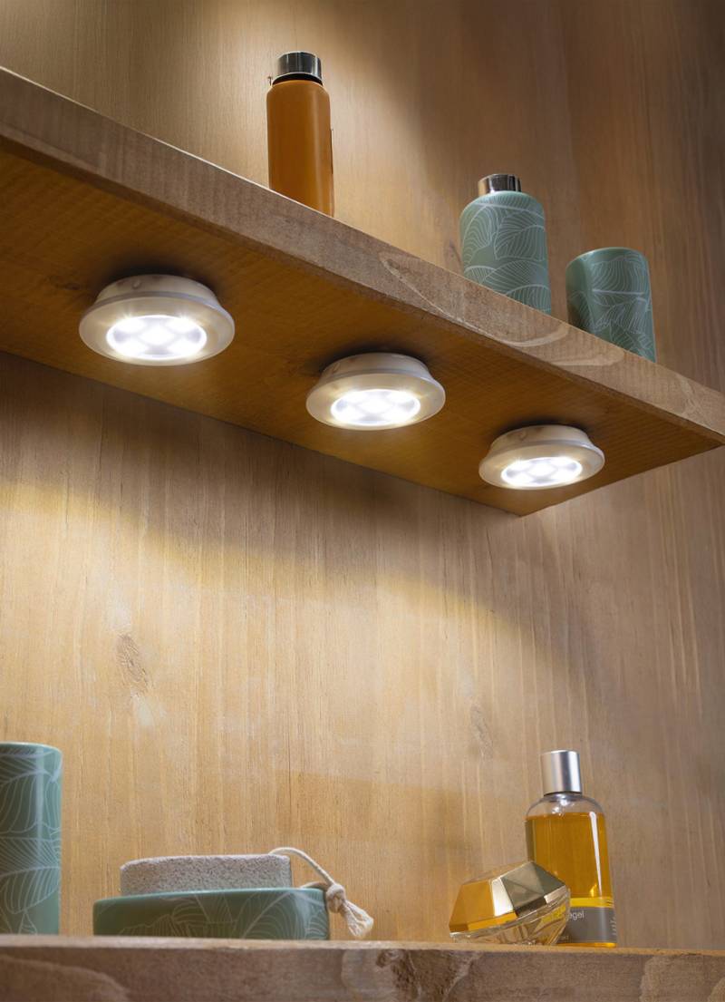 Universell einsetzbares LED-Lampen-Set, Weiss von BADER