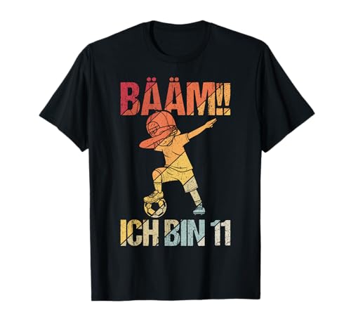 BÄÄM Ich bin 11 Dabbing Geburtstagsshirt 11 Jahre Jungs T-Shirt von BÄÄM 11.Kindergeburtstag Geschenk Ich bin 11 Jahre