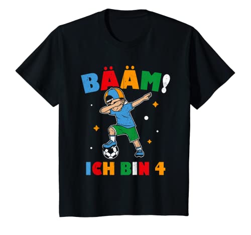 Kinder Ich bin 4 Dabbing Geburtstagsshirt 4 Jahre Jungs Geschenk T-Shirt Kinder Ich bin 4 Dabbing Geburtstagsshirt 4 Jahre Jungs Geschenk T-Shirt von BÄÄM 4. Kindergeburtstag Geschenk Ich bin 4 Jahre