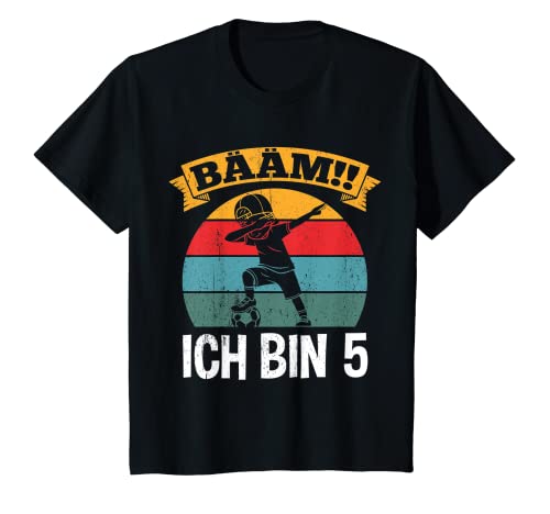 Kinder Ich bin 5 Dabbing Geburtstagsshirt 5 Jahre Jungs Geschenk T-Shirt Kinder Ich bin 5 Dabbing Geburtstagsshirt 5 Jahre Jungs Geschenk T-Shirt von BÄÄM 5. Kindergeburtstag Geschenk Ich bin 5 Jahre