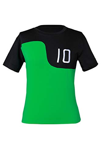 BAEHEU Ben Tennyson Kostüm T-Shirt Kinder Ben Alien Kid Cosplay Costume Shirts Halloween Karneval 6-8 Jahre von BAEHEU