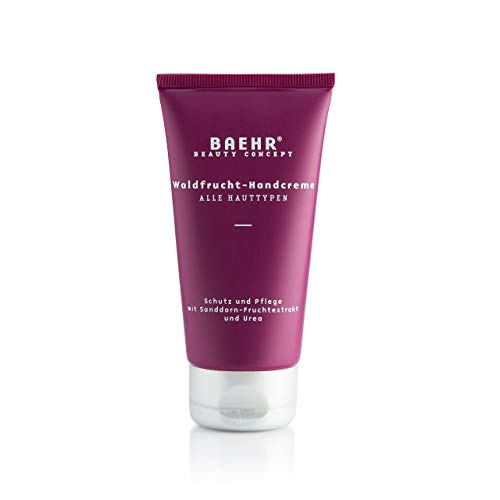 Baehr Handcreme Waldfrucht mit Sanddorn-Extrakt und Urea, Schutz und Pflege, 75 ml von Baehr