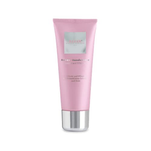 Baehr Rosen Handcreme mit Rosenblütenextrakt und Urea, Schutz, und Pflege, 75 ml von BAEHR Beauty Concept