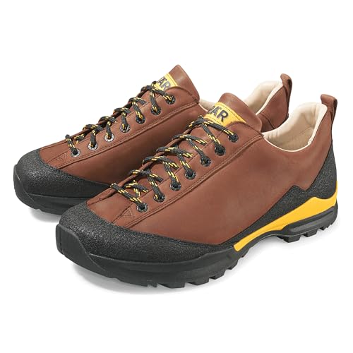 BÄR | Bergkomfort Wanderschuh | Damen | Schnürer | Wanderschuhe mit 100% Zehenfreiheit | Atmungsaktiv Wasserabweisend von BÄR