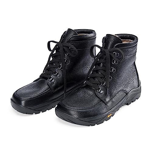 BÄR | Lammfellstiefel | Herren | Stiefeletten | Wanderstiefel mit 100% Zehenfreiheit | Atmungsaktiv von BÄR