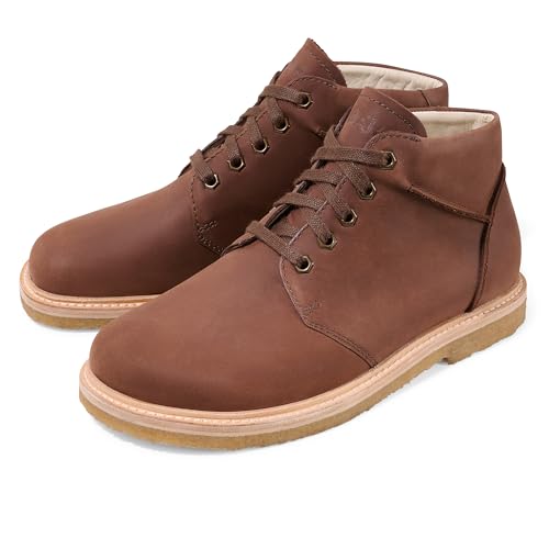 BÄR | Sean | Herren | Stiefeletten | Businessschuhe mit 100% Zehenfreiheit | Atmungsaktiv von BÄR