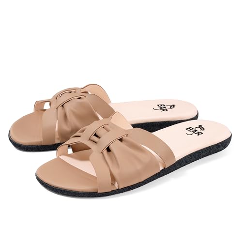 BÄR | Tiana | Damen | Pantoletten/Hausschuhe | Sandaletten mit 100% Zehenfreiheit | Atmungsaktiv von BÄR