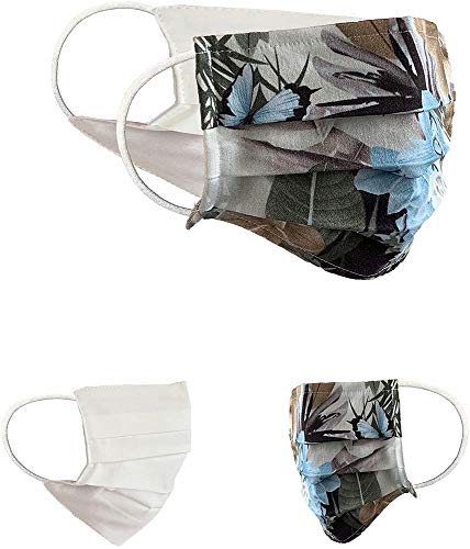 BaF Community Masken 2 per Pack Set Unisex Behelfsmaske Wendbar Mundschutz Maske Mund und Nasenschutz Wendemaske mit Motiv Baumwolle BCI Waschbar von BAF