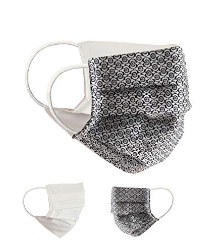 BaF Community Masken 2 per Pack Set Unisex Behelfsmaske Wendbar Mundschutz Maske Mund und Nasenschutz Wendemaske mit Motiv Baumwolle BCI Waschbar von BAF