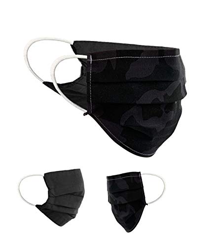 BaF Community Masken 2er Pack Set Unisex Behelfsmaske Wendbar Mundschutz Maske Mund- und Nasenschutz Wendemaske mit Motiv Baumwolle BCI Waschbar von BAF