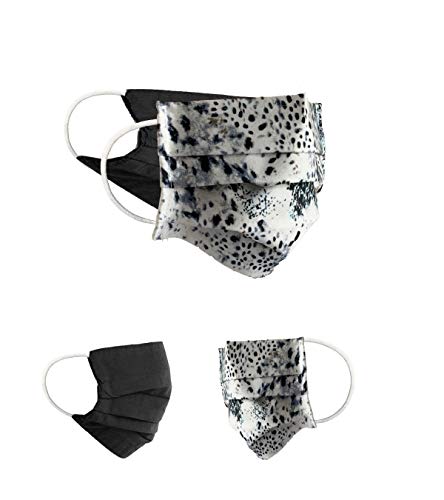 BaF Community Masken 2er Pack Set Unisex Behelfsmaske Wendbar Mundschutz Maske Mund- und Nasenschutz Wendemaske mit Motiv Baumwolle BCI Waschbar von BAF