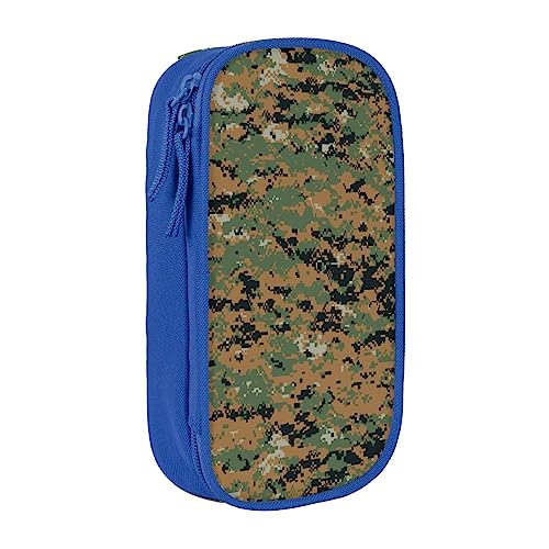 Grüne Armee Digital Camouflage bedruckte Kosmetiktasche Tragbare Make-up Tasche Reise Schmuck Fall Handtasche Geldbörse Beutel Schwarz, blau, Einheitsgröße von BAFAFA