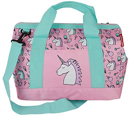 BAG STREET INTERNATIONAL Baby Wickeltasche Große Babytasche Pflegetasche aufklappbar Kinder Reisetasche Multifunktions-Tasche 24 l Volumen (Pink) von BAG STREET INTERNATIONAL