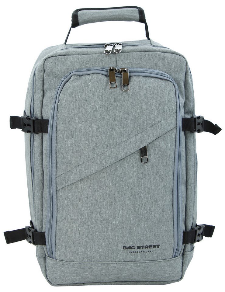 BAG STREET INTERNATIONAL Freizeitrucksack Groß 19 Liter gepolstert Organizer Fach Unisex Freizeit Reise Job, Organizerfach von BAG STREET INTERNATIONAL