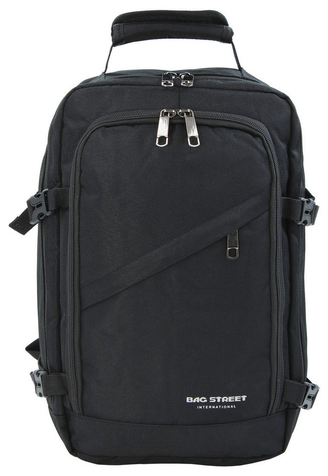BAG STREET INTERNATIONAL Freizeitrucksack Groß 19 Liter gepolstert Organizer Fach Unisex Freizeit Reise Job, Organizerfach von BAG STREET INTERNATIONAL