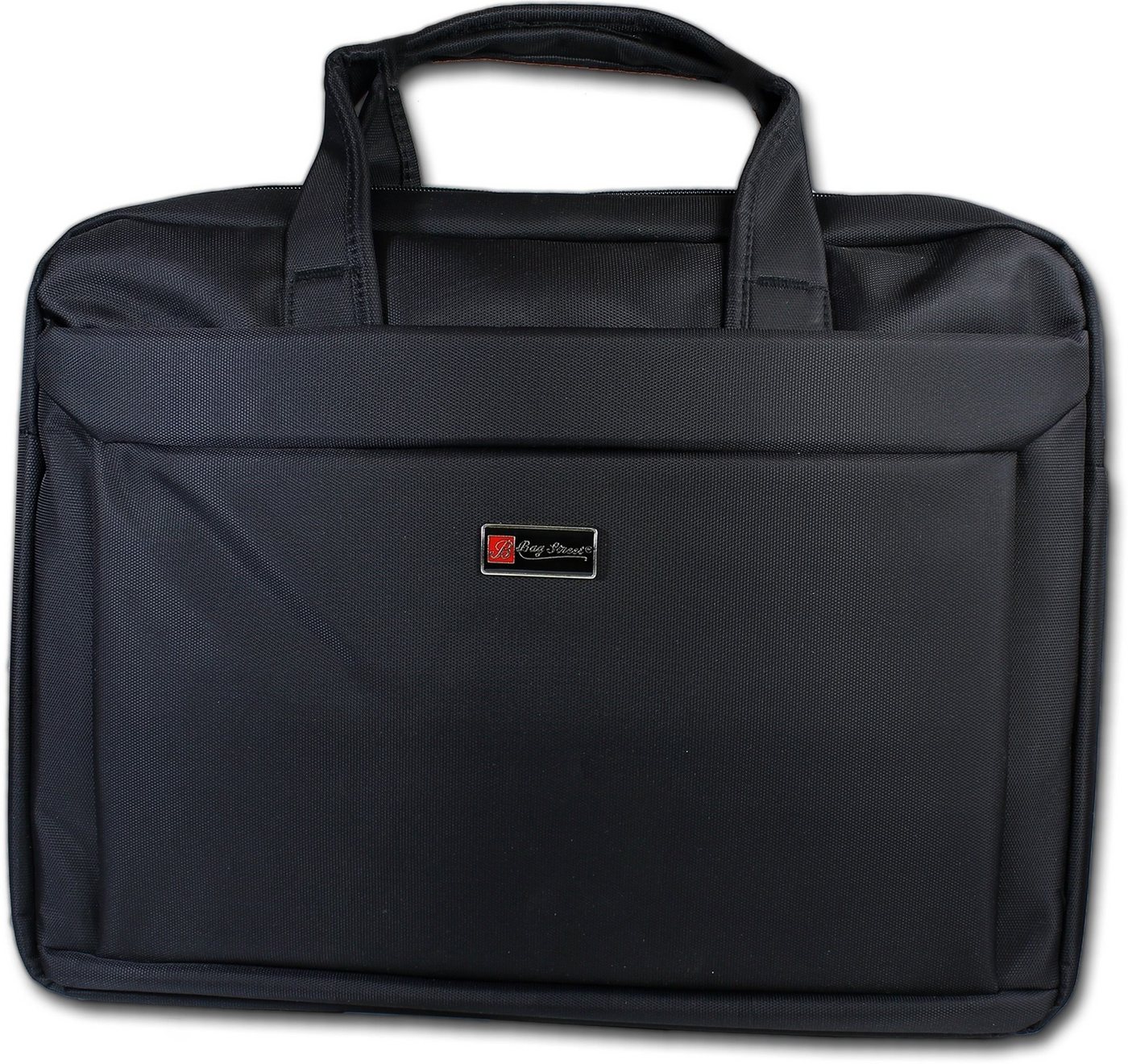 BAG STREET Laptoptasche Bag Street edle Businesstasche Damen, Herren, Damen Tasche in schwarz von BAG STREET