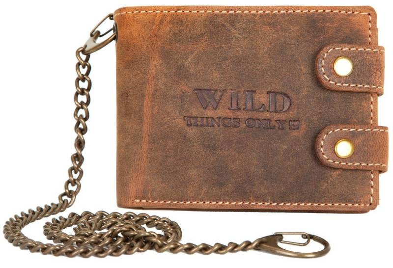 BAG STREET Geldbörse, Massive Voll-Leder Geldbörse RFID-Schutz Leder Portemonnaie Geldbeutel von BAG STREET