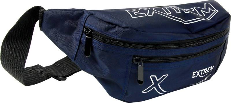 BAG STREET Gürteltasche Bag Street Damen Herren Bauchtasche (Gürteltasche), Damen, Herren, Jugend Gürteltasche Nylon, blau ca. 12cm hoch von BAG STREET
