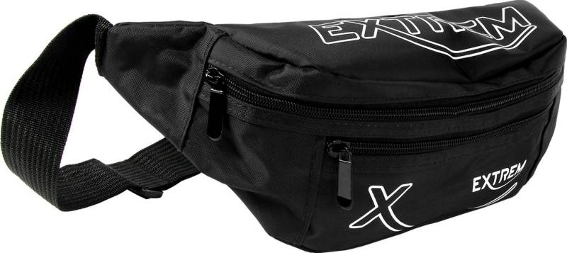 BAG STREET Gürteltasche Bag Street Damen Herren Gürteltasche (Gürteltasche), Damen, Herren, Jugend Gürteltasche Nylon, schwarz ca. 12cm hoch von BAG STREET