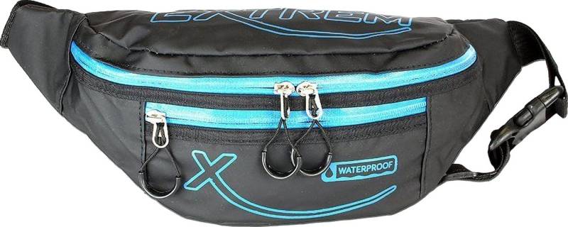 BAG STREET Gürteltasche Bag Street Damen Herren Gürteltasche (Gürteltasche), Damen, Herren, Jugend Gürteltasche Synthetik, schwarz, blau 12cm hoch von BAG STREET