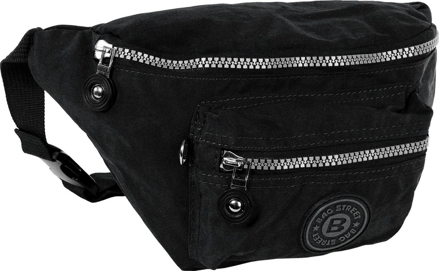 BAG STREET Gürteltasche Bag Street Damen Herren Gürteltasche (Gürteltasche), Gürteltasche Nylon, blau ca. 27cm x ca. 16cm von BAG STREET