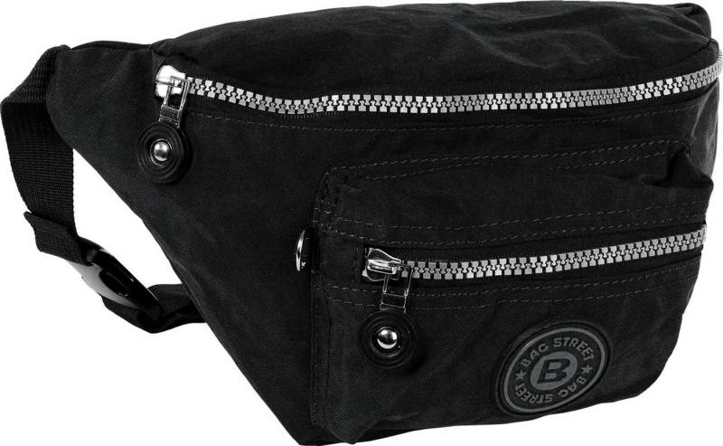 BAG STREET Gürteltasche Bag Street Damen Herren Gürteltasche (Gürteltasche), Gürteltasche Nylon, blau ca. 27cm x ca. 16cm von BAG STREET