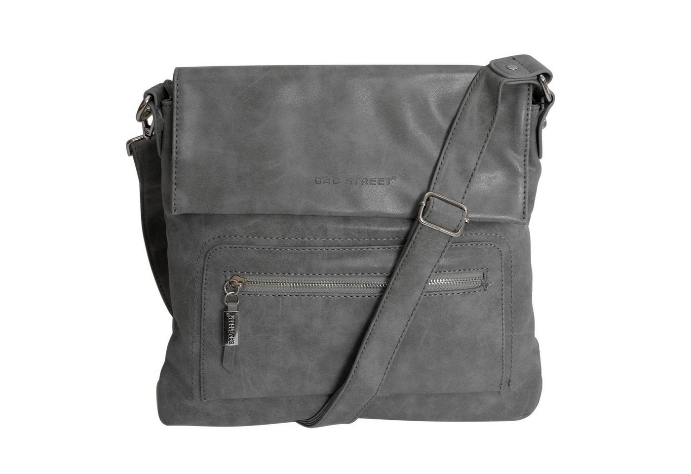 BAG STREET Handtasche Bag Street - Damen Messengerbag Damentasche Umhängetasche Auswahl von BAG STREET