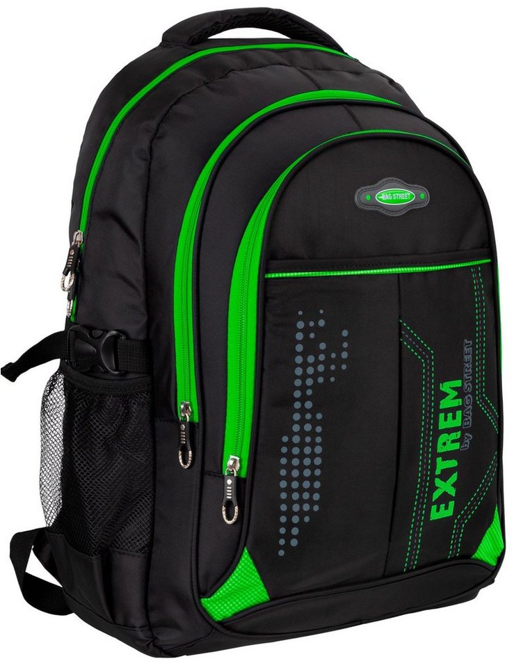 BAG STREET Rucksack Rucksack Damen Herren Sport Schulrucksack Freizeit Reise Arbeit, Freizeitrucksack, Sportrucksack, Businessrucksack von BAG STREET