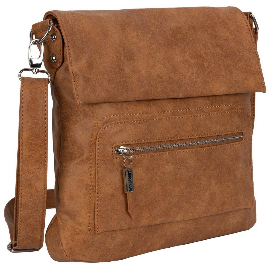 BAG STREET Sporttasche Bag Street Damentasche Umhängetasche Handtasche Schultertasche, als Schultertasche, Umhängetasche tragbar von BAG STREET
