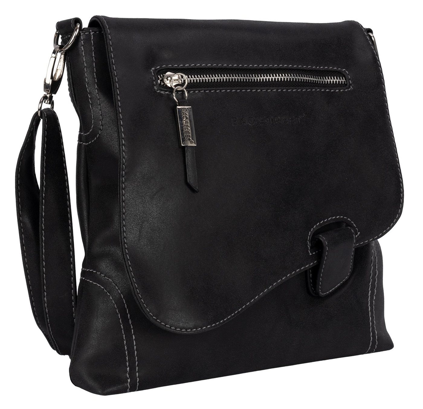 BAG STREET Umhängetasche Bag Street Damentasche Umhängetasche Handtasche Schultertasche T0104, als Schultertasche, Umhängetasche tragbar von BAG STREET