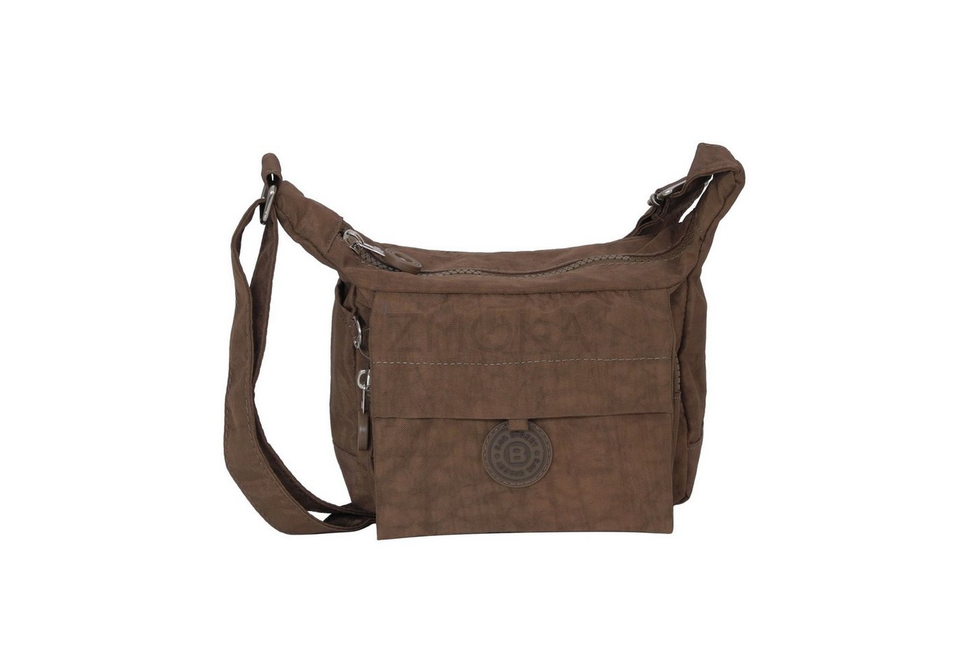 BAG STREET Umhängetasche Bag Street - Crinkle Damen Umhängetasche Stofftasche Handtasche Auswah von BAG STREET