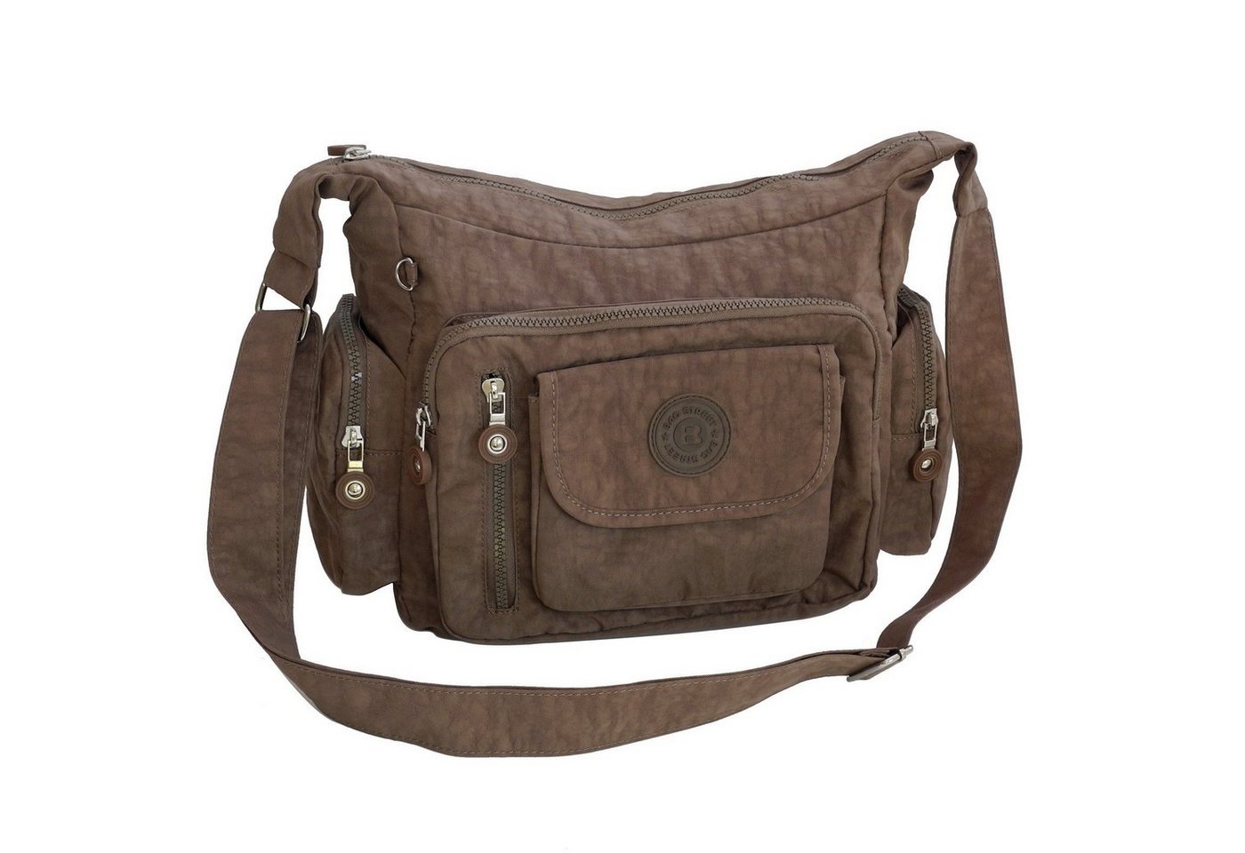 BAG STREET Umhängetasche Bag Street - Crossbody Bag Stofftasche Umhängetasche Schultertasche von BAG STREET