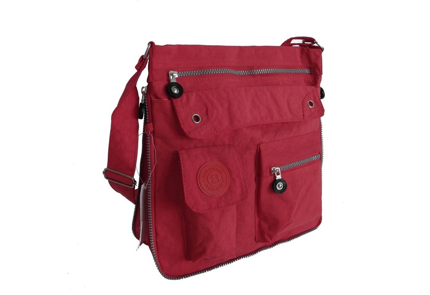 BAG STREET Umhängetasche Bag Street - Damen Herren Messengerbag Stofftasche Umhängetasche Auswa von BAG STREET