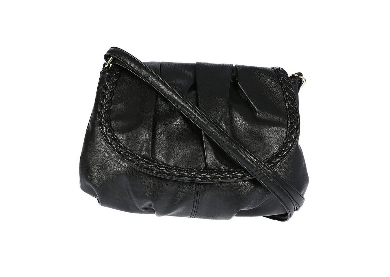 BAG STREET Umhängetasche Bag Street Damen Umhängetasche Abendtasche (Umhängetasche), Damen Tasche in schwarz, ca. 23cm Breite von BAG STREET