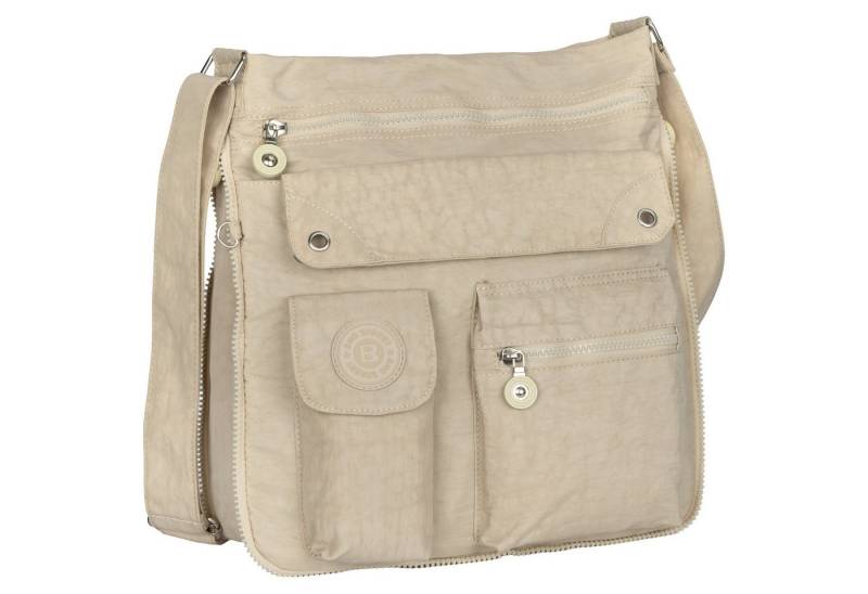 BAG STREET Umhängetasche Damentasche Umhängetasche Handtasche Schultertasche Beige, als Schultertasche, Umhängetasche tragbar von BAG STREET